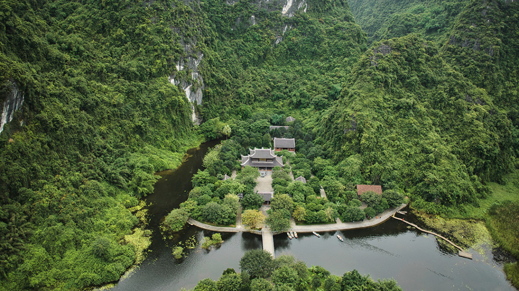 Suoi Tien Temple Aerial View